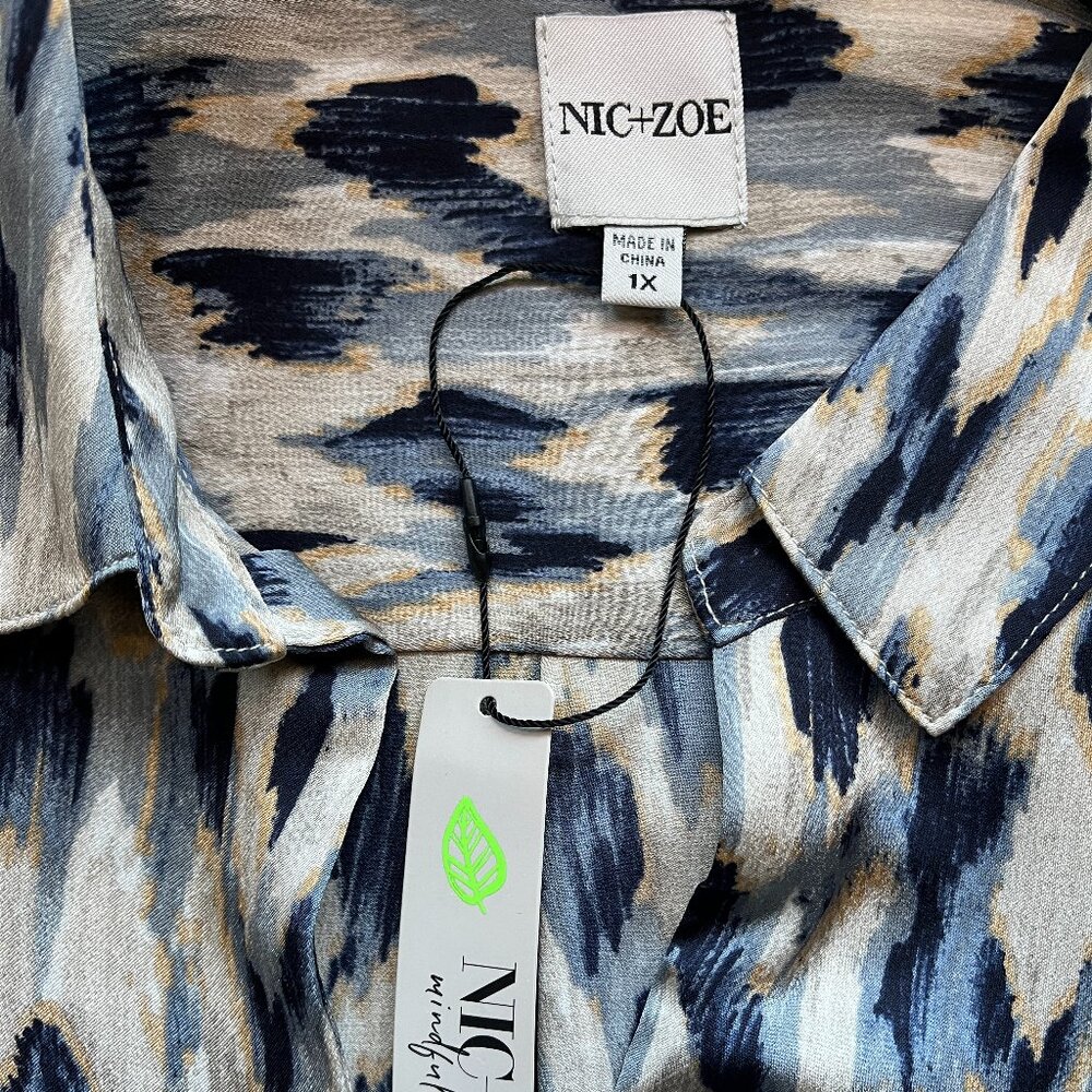Nic+Zoe Blouse NWT Size 1X